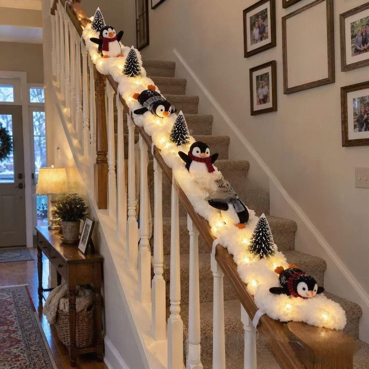 Christmas Penguin Decor